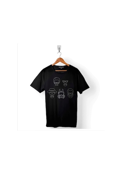 Breaking Bad Heisenberg Br Ba Brom Baryum Baskılı Tişört Unisex T-shirt 001