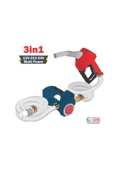 Cmc0885 Akülü Mazot Aktarma Pompası 12v-21v-24v