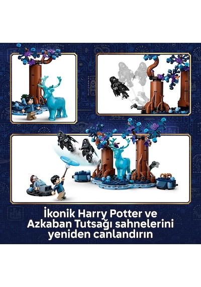 LEGO® Harry Potter™ Yasak Orman: Expecto Patronum 76475 - 7 Yaş ve Üzeri Çocuklar için Figür İçeren Oyuncak Yapım Seti (244 Parça)