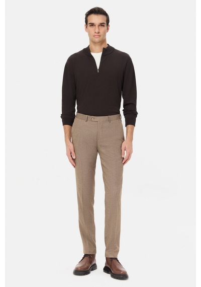 Twn Slim Fit Kahverengi Kazak 5ec061621232m Çok Renkli