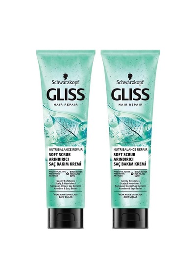Gliss Nutribalance Repair Saç Bakım Kremi 150 ML x 2 A