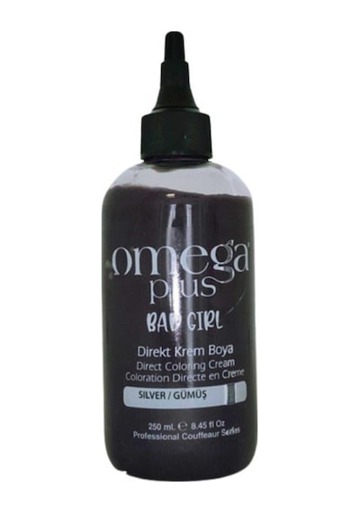 Omega Plus Bad Girl Silver Gümüş Saç Boyası 250 Ml