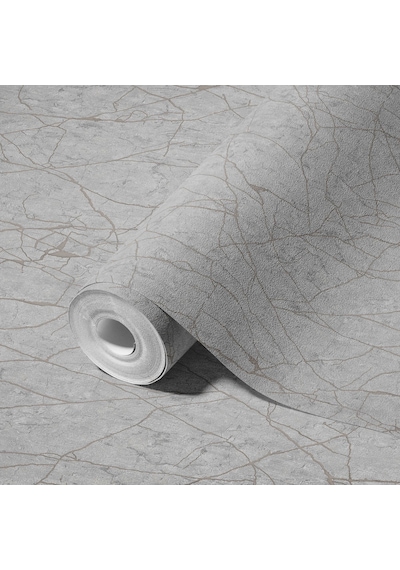 Adawall Roka 23107-3 Doğal Taş Desenli Düz Sade Duvar Kağıdı
