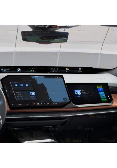 Bmw İ7 Uyumlu Multimedya Ve Sağ Yolcu Ekran 9h Nano Ekran Koruyucu 2026-2027