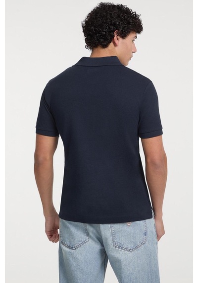 Jeans Erkek Regular Fit Polo Yaka Tişört M4bp29kcjv1 Lacivert