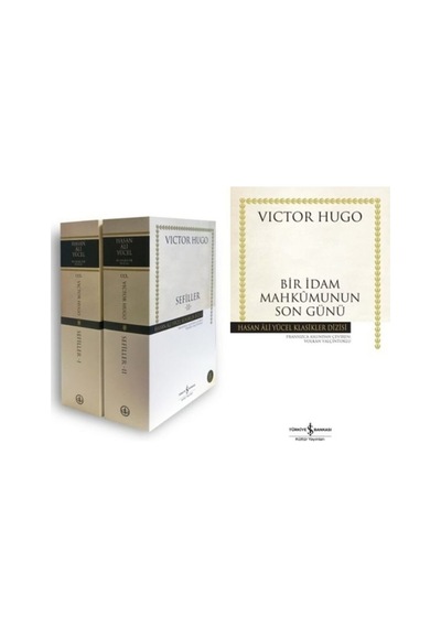 Victor Hugo 2 Kitap Set Sefiller (2 Kitap Tam Metin)-Bir Idam Mah