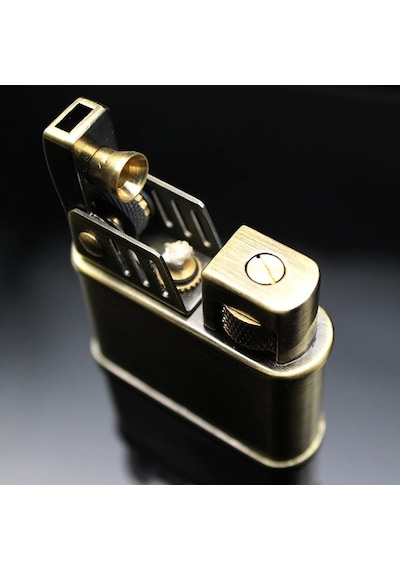 Zorro Sm-549T Benzinli Retro Çakmak Bronz