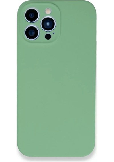 Newface Apple İphone 13 Pro Max Kılıf Lansman Legant Silikon - Yeşil