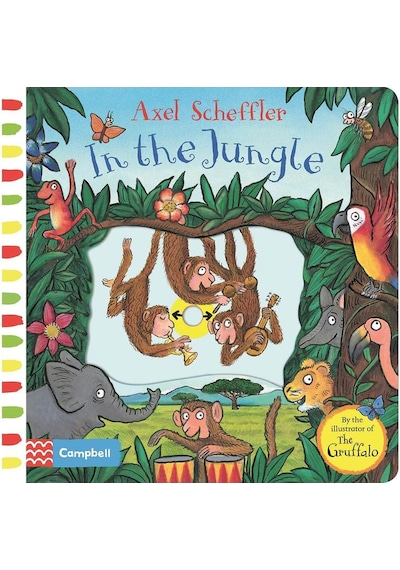 In the Jungle : A Push Pull Slide Book - Axel Scheffler - Pan MacMillan