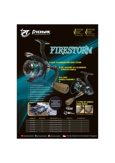 Pioneer Fire Storm Fsm-3000 Spin Olta Makinesi