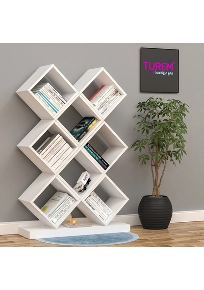 Elite Sarmaşık Kitaplık Mdf Sis Gri Elite Sarmaşık Kitaplık Mdf Sis Gri