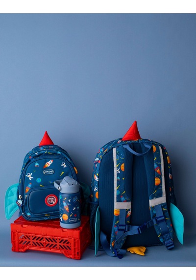 Packnjoy - Çocuk Sırt Çantası Medium 4-6 Yaş - Star Explorer Lacivert