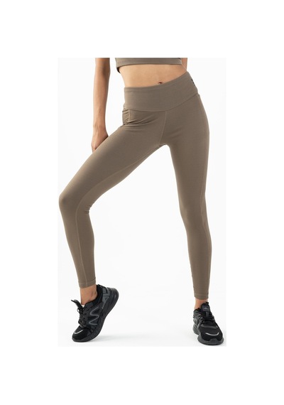 Maraton Active Slimfit Kadın Koşu Kakao Tayt 22256-kakao