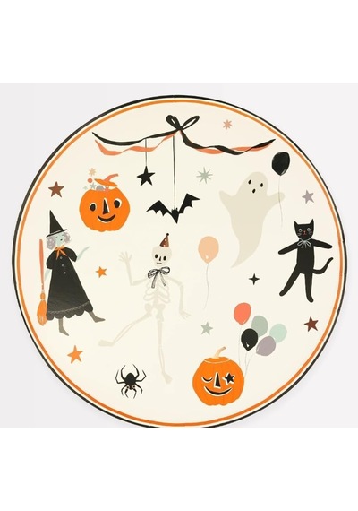 - Halloween Dinner Plates - Bayramı Tabak L 8&apos Li 256