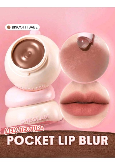 Sheglam Bounce Putty Pocket Lip Pot Ruj -biscotti Babe Kahve