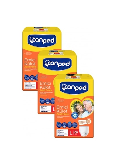 Canped Emici Külot Büyük Boy Large 72'li