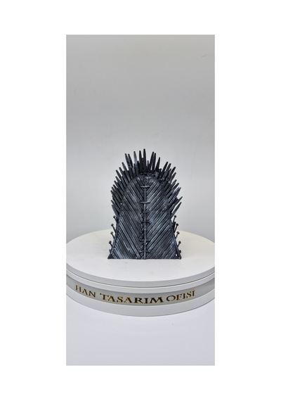 İron Throne Game Of Thrones Demir Taht 15 Cm