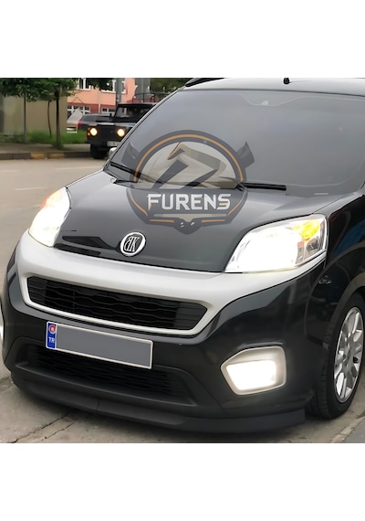 Fiat Fiorino 2008-2023 Uyumlu H Lip Esnek Ön Lip 2 Parça Karlık Ön Ek Tampon Altı Dill