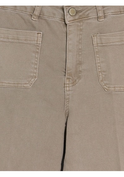 Lcw Jeans Bej Culotte Fit Kadın Jean Pantolon