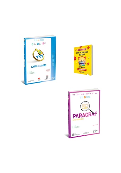 345 Tyt 2026 Matematik Ve Paragraf Denemeleri + Planlama Defteri