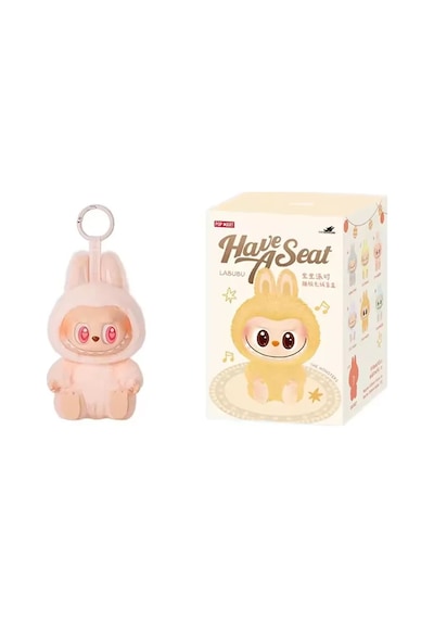 Yüksek Kaliteli Labubu Kör Kutu Anime Figürü Kolye Akın Modeli Oyuncak Canavar Labubu2d-a With Box Labubu2d-a