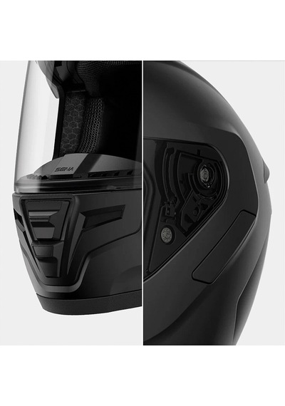 Sena Phantom Interkom Hazırlıklı Motosiklet Kask Mat Siyah
