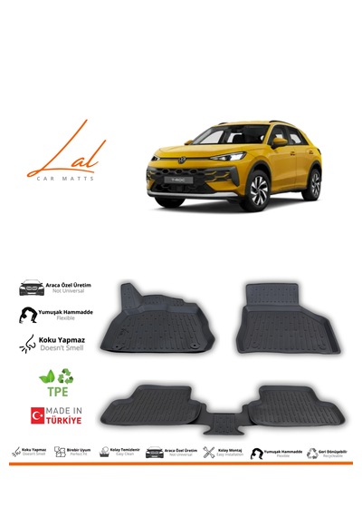 Volkswagen T Roc 3d Havuzlu Paspas 2026 Ve Sonrası Uyumlu