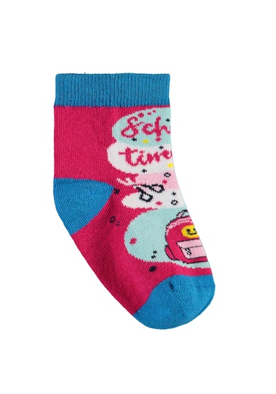 Civil Socks Kız Çocuk 3'lü Çorap 3-12 Yaş Pembe 09a83414324w1 Pembe