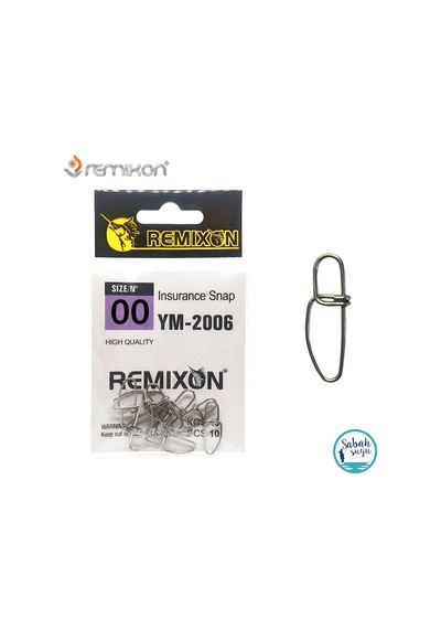 Remixon Ym-2006 Maket Balık Klipsi No:00 10 Ad Standart
