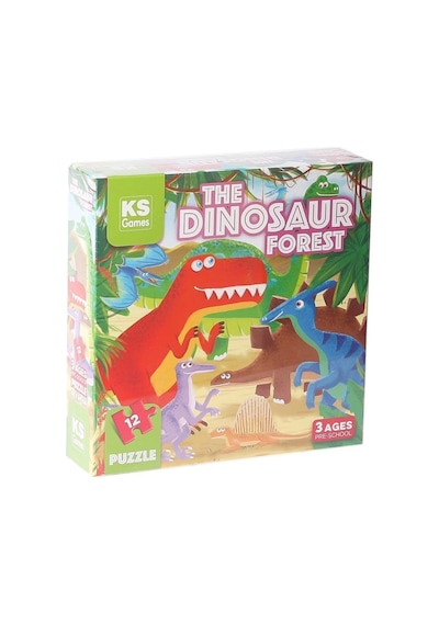 Prs 32703 The Dinosaur Forest Pre School Puzzle 12 Parça