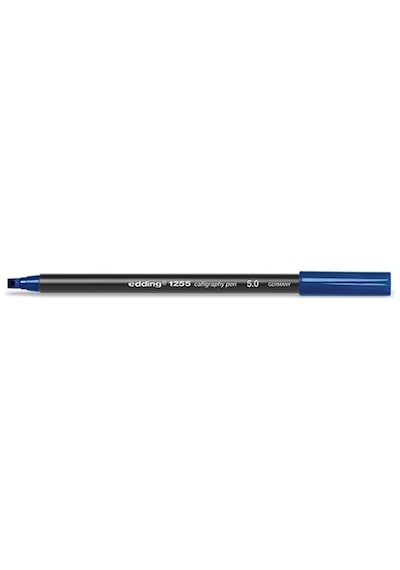 Edding 1255 Kaligrafi Kalemi. Çelik Mavi - 5 Mm