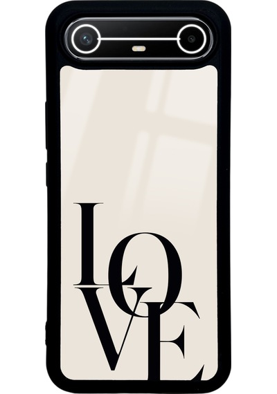 Tecno Spark Slim Love Tasarımlı Glossy Telefon Kılıfı Çok Renkli