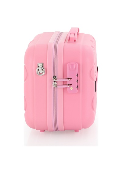 Mçs Polipropilen 2li Valiz Seti Kabin & Makyaj V376 S23sy1000045-set 00020 Pembe