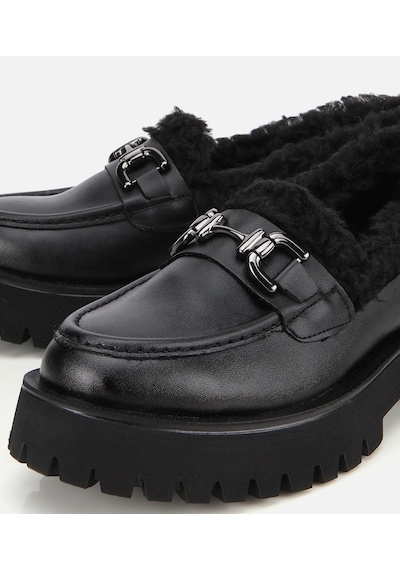 Hotiç Kadın Siyah Kürklü Tokalı Kalın Tabanlı Günlük Loafer 01ayh314730a100 01ayh314730a100 Siyah Hotiç Kadın Siyah Kürklü Tokalı Kalın Tabanlı Günlük Loafer 01ayh314730a100 01ayh314730a100 Siyah