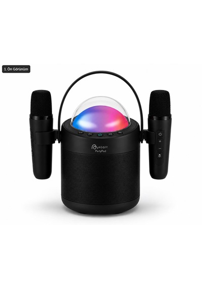 Aggiy Party Pod Bluetooth Karaoke Hoparlör