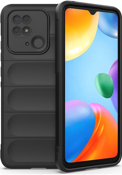 Xiaomi Redmi 10c Uyumlu Kılıf Optimum Silikon - Siyah