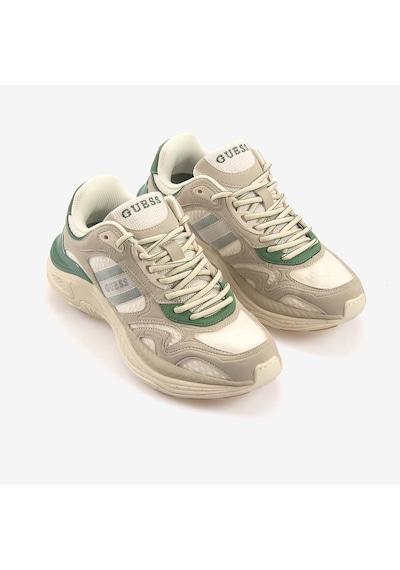 Guess Erkek Vegan Spor & Sneaker Ayakkabı Fmtsqusue12 Yeşil