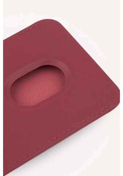 Defacto Magsafe Unisex Suni Deri Bordo Kartlık I6568axnsbr2 Bordo-br2