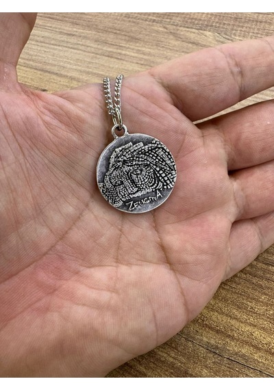 Zeugma Madalyon Figürlü Unisex Kolye Tarih, Sanat Ve Kültürel Zarafet Simgesi Çok renkli