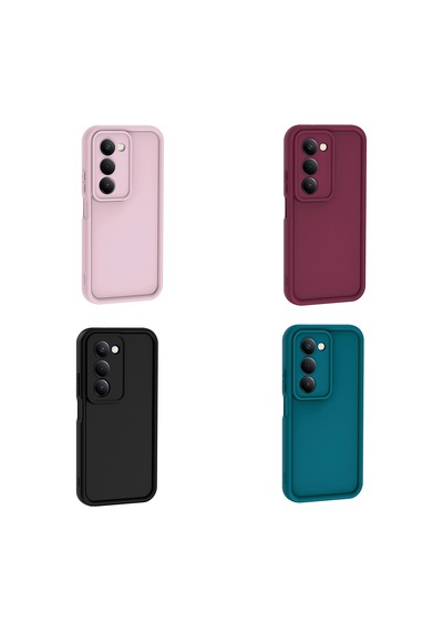 Xiaomi Redmi 15 Kılıf Kamera Korumalı Kalın Silikon Üstün Koruma Pazarplus Pembe