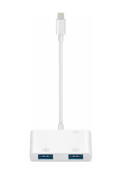Zr540 2 Usb 1 Lightning Camera Adapter Evimdeyokyok