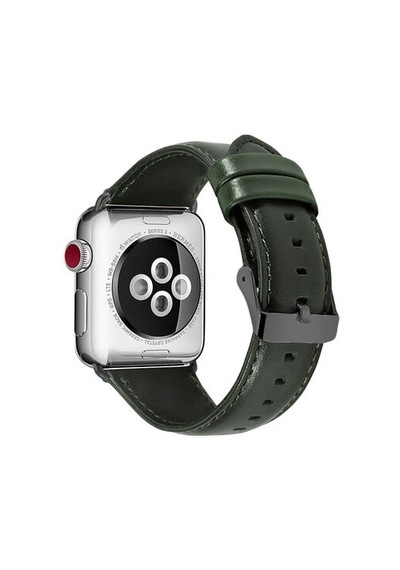 Apple Watch Uyumlu Ultra 49mm Kordon Luxury Leather Deri Strap Kayış - Bordo