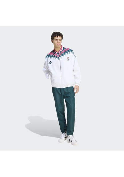 Adidas Kg2956 Real St Tt Real Madrid Stadium Erkek Eşofman Üstü Beyaz
