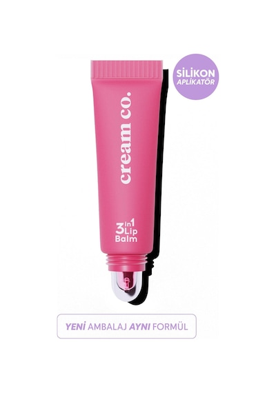 Cream Co. Onarıcı Besleyici Nemlendirici Dudak Bakımı 3in1 Lip Balm Bubblegum