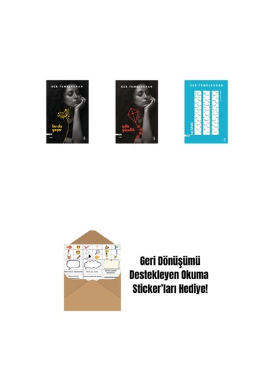 Bu Da Geçer + İyilik Güzellik + Kıyı Kitabı + Okuma Sticker'ları