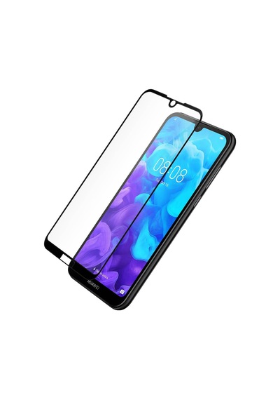 Bufalo Huawei Y5 2019 Ekran Koruyucu 5D Temperli Cam Siyah