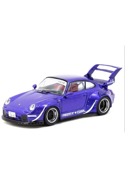 Tarmac Works 1/64 Rwb 993 Army Gırl Mavi