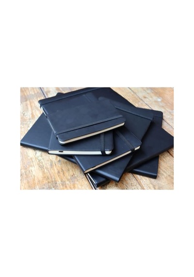 Talens Artcreatıon Eskiz Bloğu 140 Gr 13 X 21 Cm Siyah Sert Bağlı Cep Defteri, 140 Gsm/90 Lb Kağıt, Asitsiz Krem Boş Kağıt, Şerit Yer İşareti Ve Elastik Kapatma