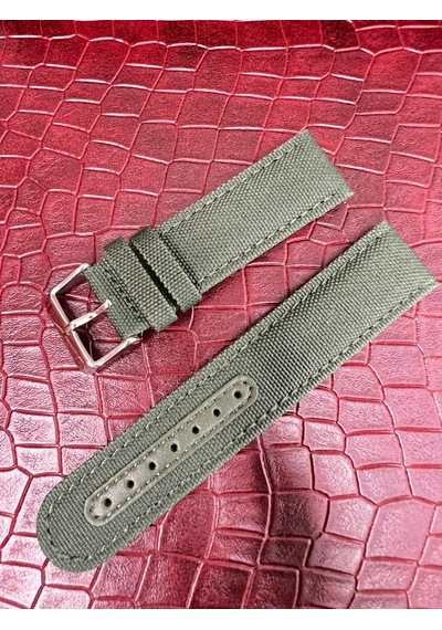 R4104s Roder Deri Kayış - Yeşil - 22x22mm Şeffaf
