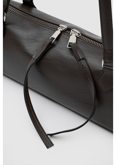 Shule Bags Core Basic Baget Çanta Kahve